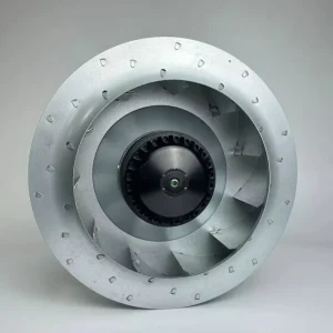 190-62mm 230V AC Motor OEM Centrifugal Blower Backward Inclined Fan Impeller Radial Free Standing Ball Bearing