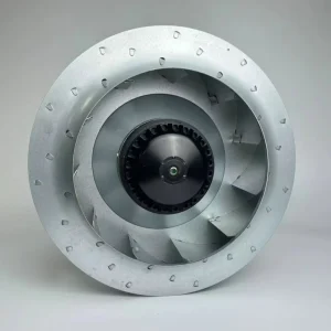 190 x 62mm 230V AC Motor Centrifugal Blower with Backward Impeller, Plastic and Cast Iron Construction