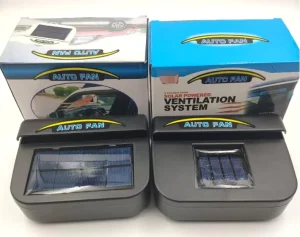 1W Auto Cool Solar Power Fan Solar Car Fan