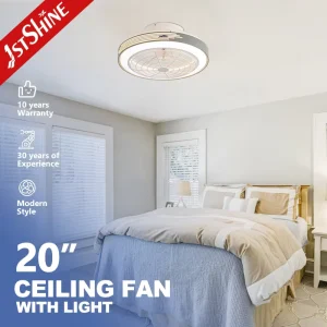 1stshine 6 speed Remote Control Low Energy Dc Motor Low Profile Small Ceiling Fan for Kids’bedroom