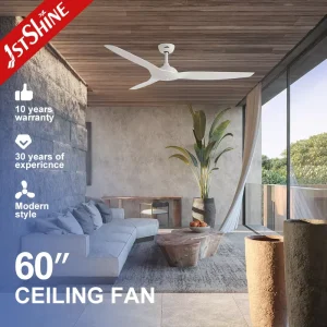 1stshine 60 Inches Wifi App Control Voice Compatible Intelligent Abs Blades Remote Top Rated Eco Grade Smart Ceiling Fan