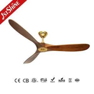 1stshine 60 Inches Wifi App Control Voice Compatible Intelligent Solid Wood Blades Innovative Durable Smart Ceiling Fan