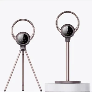 2 in 1 9 Speeds Stand Fan Household Remote Portable Electric Floor Air Cooling Bladeless Fan Air Purifier