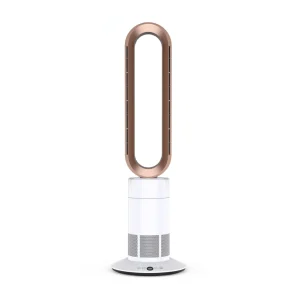 2-in-1 Portable Hot Space Heater PTC Fan Heater Small Air Circulation Warmer Household Ceramic Electric Bladeless Fan