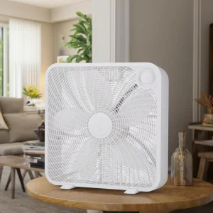 20″ Box Fan Electrical Portable Desktop Tabletop Electrical Boxes Fan Table Fan With Strong Wind