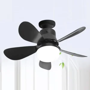 20 Inch Chandelier LED Light Fan for Home ABS Ceiling Fan Modern Retractable LED Ceiling Fans Light With Remote Control