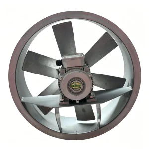 20 Inch Low Noise High Temp Resistant Axial Fan High Humidity Adaptable Stainless Blades Industrial Pipeline Ventilation Fan