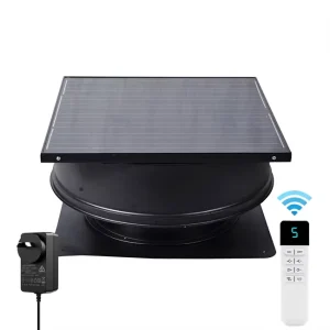 20 Inch Solar DC Brushless Copper Industrial Roof Exhaust Fan OEM ODM Big Airflow