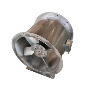 2000cfm Tubular Stainless Steel Tube Type air Exhaust SS304 Anti-corrosion 380~415V/50Hz AC HTF Axial Flow Fan