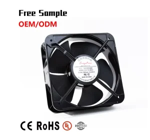 20060 AC Axial Flow Fan 200x200x60mm 110V 220V High CFM Silent Industrial Cooling Fan for Charging Station Inverter Cabinet