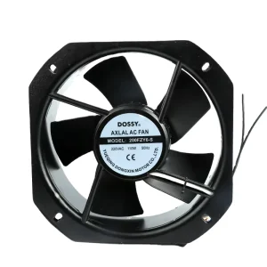 AC Axial Metal Blades Exhaust Fan Electric 225x225x80 OEM ODM