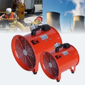 200mm 600mm Industrial Exhaust Fan Blower Portable air Ventilation Fan Explosion proof Duct Axial Flow Fans