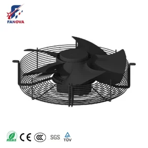 200mm Brushless DC Axial Flow Fan with Guard Grille Plastic Blade Industrial Cooling Ventilation
