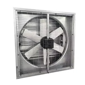 200mm to 1750mm Super Variable Sizes Wall Mount Box Type Industrial Air Extractor for Poultry Greenhouse Ventilation Fan