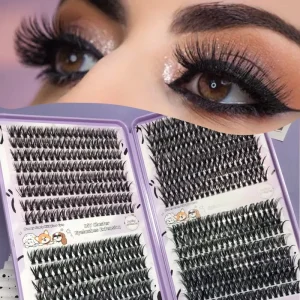 20D 30D 40D 50D 60D 80D 100D 200D Eyelashes Kit Private Label DIY Segment Lashes Cluster Eye Lashes