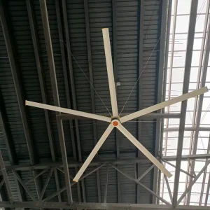 20ft 6.1m High Efficiency Large Industrial Hanging Fan Quiet Operation Overhead Fan for Commercial Industrial Space Cooling