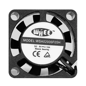 20x20x6mm 5V Hydraulic Bearing Brushless DC Axial Cooling Fan Low Noise for Mini Projector Industrial Control Equipment OEM