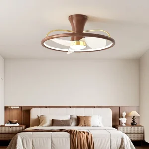 21 Inch Modern 3 Blade LED Lamp Ceiling Fan Light Remote Control 6 Speed Motor Iron Dimmable Bedroom Bathroom 110V 220V