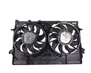 21481 6RS0A 12V Radiator Cooling Fan Assembly Dual Fan Module for Nissan Rogue X Trail T33