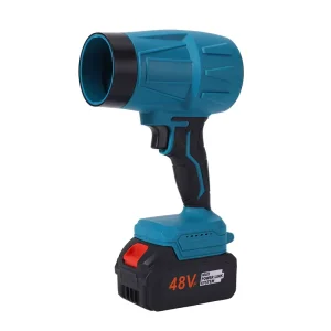 21V Lithium Battery Powered Brushless Motor Turbo Air Blower ABS Portable Handheld Fan Outdoor