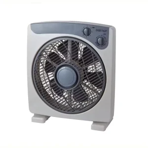 220V 110V Portable Factory ODM OEM Household Desktop Fan Plastic Air Cooling 12 Inch Box Fan for Living Room Bedroom Hotel