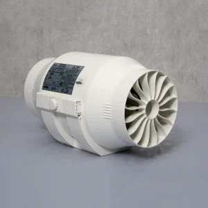 220V 110V Smart Quiet Exhaust Fan Low Noise HVAC Operation Energy Efficient high airflow Motor Wall Ceiling Mounted Bathroom