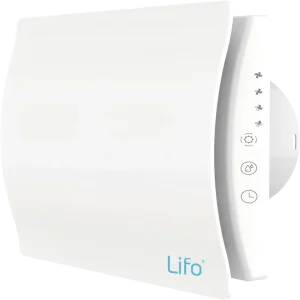 220V 240V Intelligent Humidity Control Bathroom Fan Ventilation Wall Mounted Ceiling Exhaust Fan for Bathroom Kitchen