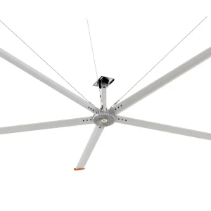 220V 380V 440V DC Electric Ceiling Fan 8FT 12FT 16FT 24FT Aluminum Blades Motor Large Industrial Ventilator for Farm