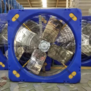 220V 380V Dairy Farm Cooling Equipment Hanging Exhaust Fan for Cow Cattle Farm