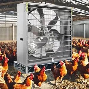 220V/380V Electric AC Centrifugal Axial-flow Exhaust Fan for Warehouses, Greenhouses, Poultry Farms and Industrial Sheds