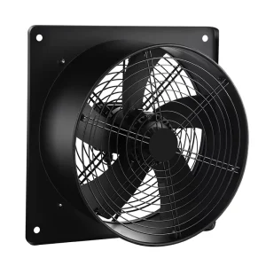 220V/380V Silent High-Speed Square Outer Rotor Axial Flow Fan Powerful Low Noise Smoke Exhaust Fan Cooling Free Standing Farms