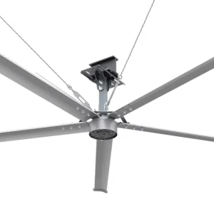 220V AC High Efficiency Axial Aluminum Alloy Industrial Fans 5.5 6.1m Blade Diameter 1100W for Factory Warehouse Low Noise