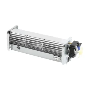 220V AC High Temperature Resistance Cross Flow Fan 65mm Low Noise Fireplace Fan with OEM Support