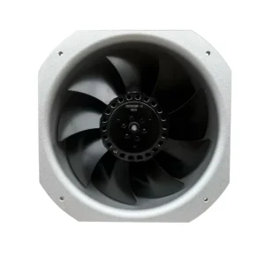 225mm EC Axial Flow Fan 230V Stainless Steel Metal Impeller for UPS Power and FCU Cooling Systems
