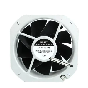 225mm Electric Axial Wall Fan 60Hz OEM ODM with 100% Copper Motor and Ball Bearing