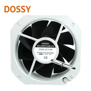 225mm Industrial Axial Fan Metal Blade High Speed Ventilation Exhaust Fan Wall Mount