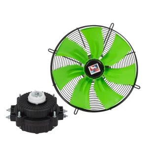 230 V Axial Flow Extractor Cooling EC Fan Ventilation Steel Metal Blades Atex