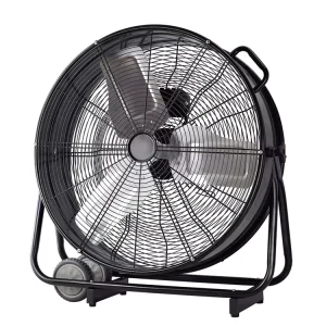 24/30/36 Inch Electric Aluminum Cooling Drum Vertical Exhaust Ventilation Fan Portable High Velocity Industrial Floor Fans