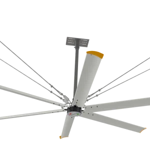 24 Foot Modern Fashion Ceiling Fan with BLDC PMSM Motor 220V 230V 6 Blades Aluminum Alloy Remote Control 3 Year Warranty