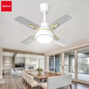 24 Inch Ceiling Fan with Light 600 mm Africa Home Appliance Electric Decorative Fan with LED