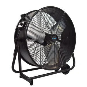 24 Inch High Speed Industrial Axial Blower Fan Electric Energy Saving Ventilation Equipment Outdoor Garage Use Large Air Metal