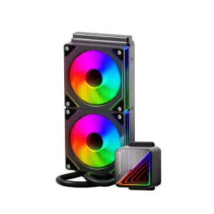 240mm AIO ARGB Liquid Cooler Water Cooling System for Intel for Platforms Computer Case with Fluid Bearing