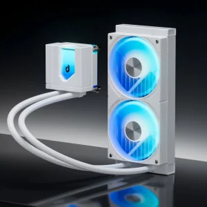 240mm Liquid CPU Cooler ARGB AIO Water Cooling System Dual Fan for Gaming Desktop PC Intel AMD