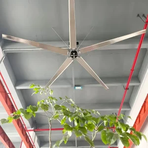 24FT Industrial Ceiling Fan for Warehouse workshop with CE Certification warehouse Ventil Fan Axial Flow Fan AC 3 Years DAWANG