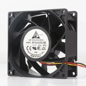 24V 1.22A Ball Bearing Axial Flow Cooling Fan PFB0924UHE BV33 90X90X38MM High Air Volume Durable