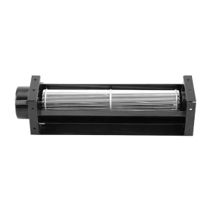 24V 30*150mm DC Cross Flow Fan Aluminum Alloy Blade Elevator Tangential Fan Mini Blower