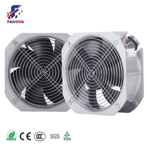 24V 48V Brushless Motor Axial Flow Fan for Cold Room Refrigeration Cooling Ventilation System