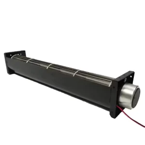 24V DC Cross flow Cooling Fan with Ball Bearings Aluminum Blades OEM Customized for AC Current Cooling System