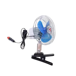 24V Low Noise 360 Rotation Auto Cooling Portable Car Fan for Sale