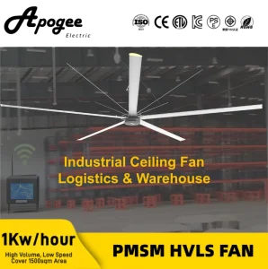 24ft 20ft 18ft 16ft 14ft 12ft 10ft HVLS Large Industrial Warehouse Fan in Indonesia